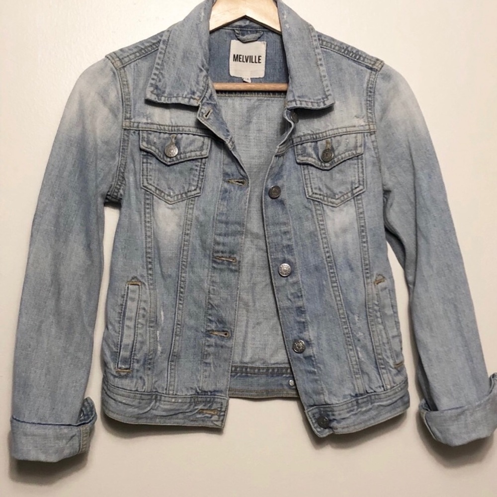 NWOT Brandy Melville Light wash Jean Jacket size M